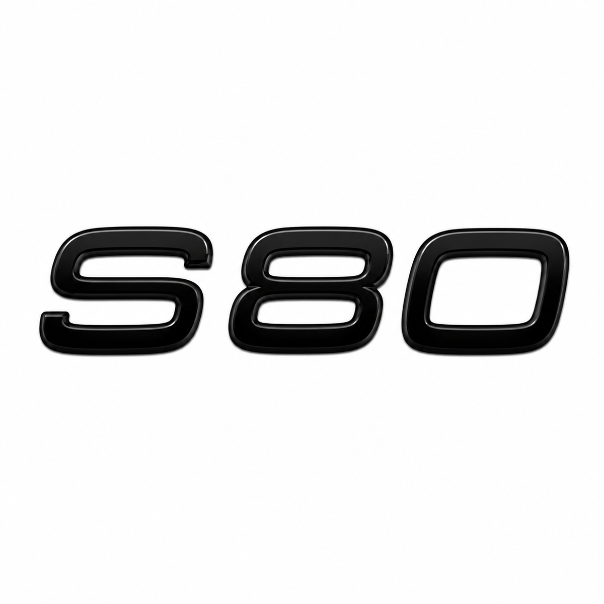 S80 Siyah Bagaj Yazısı Volvo Uyumlu