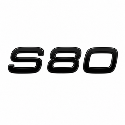 S80 Siyah Bagaj Yazısı Volvo Uyumlu