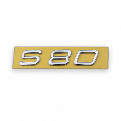 S80 Krom Bagaj Yazısı Volvo Uyumlu