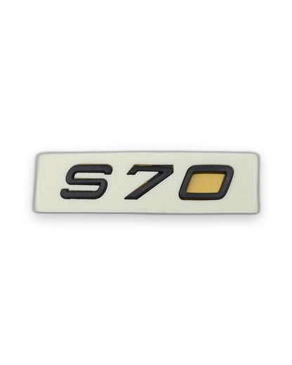 S70 Siyah Bagaj Yazısı Volvo Uyumlu