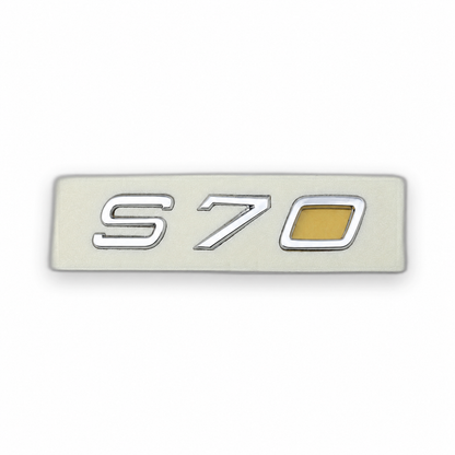 S70 Krom Bagaj Yazısı Volvo Uyumlu