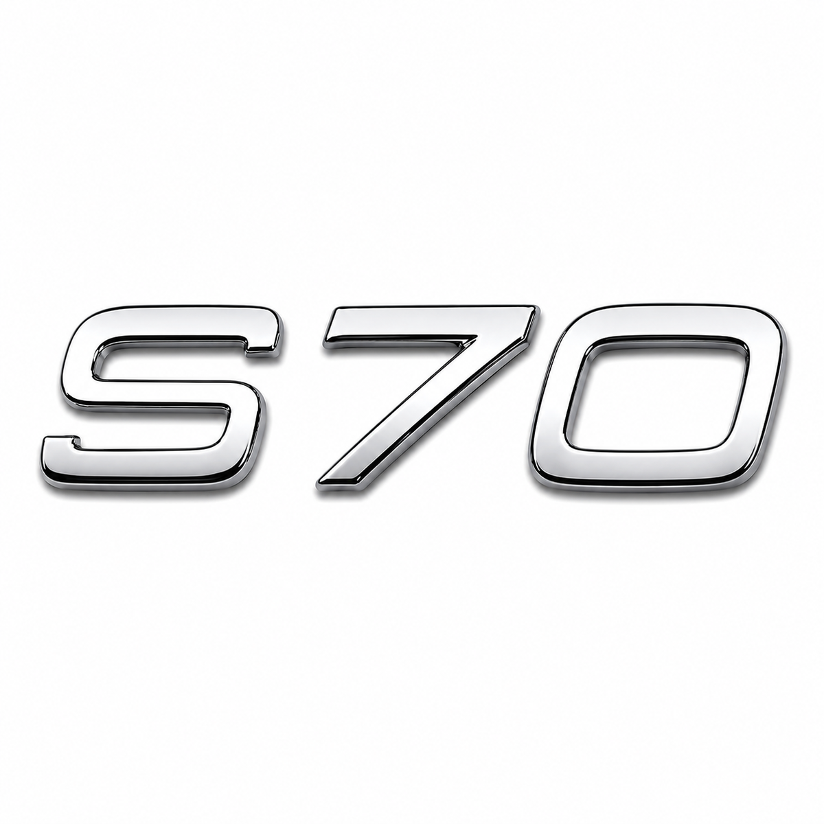 S70 Krom Bagaj Yazısı Volvo Uyumlu