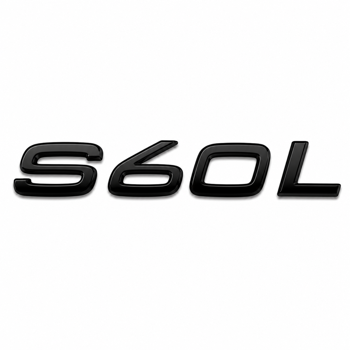S60L Siyah Bagaj Yazısı Volvo Uyumlu