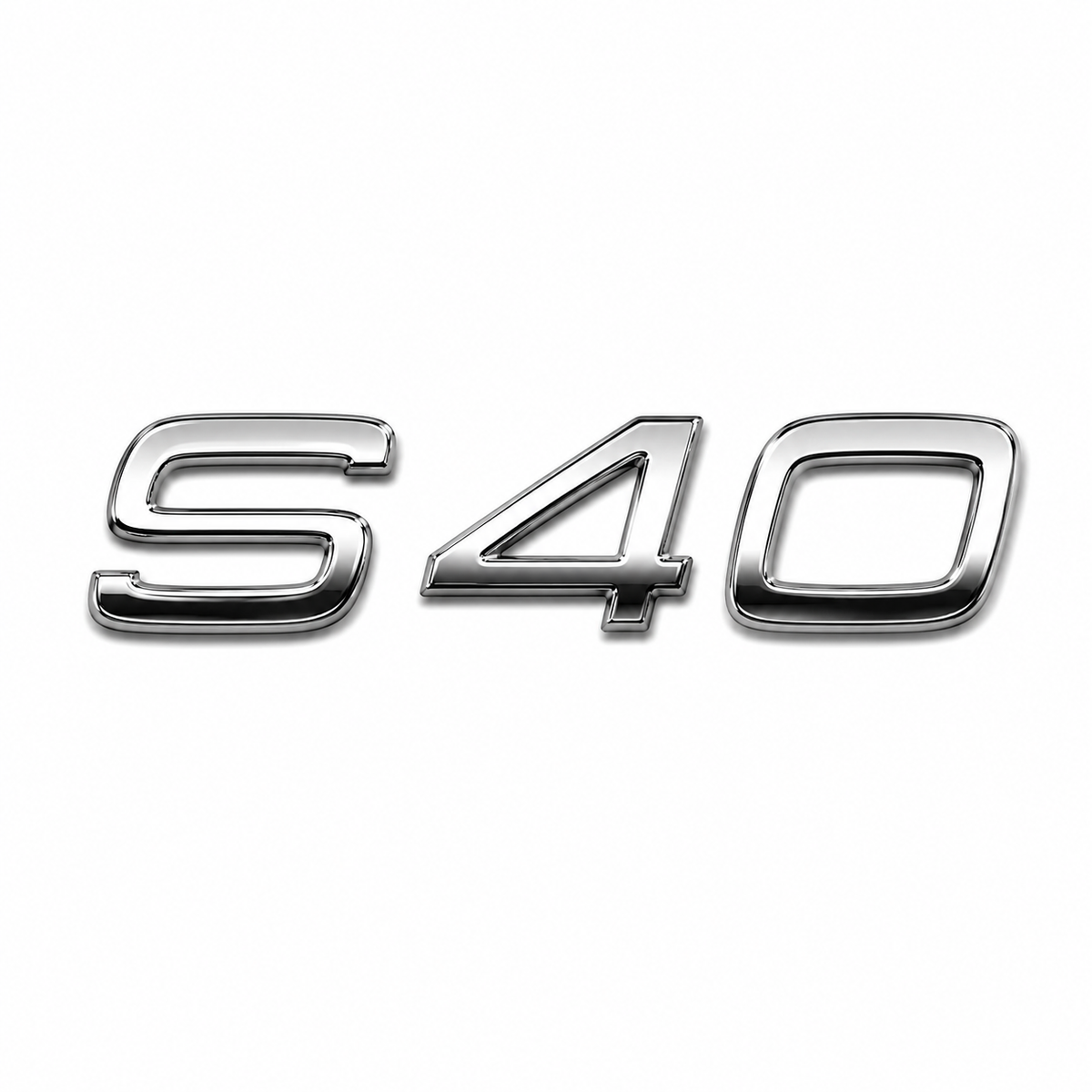 S40 Krom Bagaj Yazısı Volvo Uyumlu