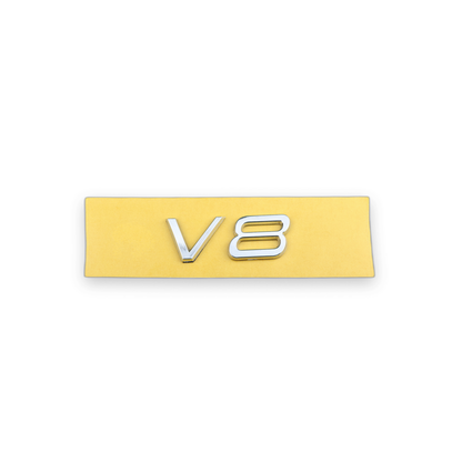 V8 Krom Bagaj Yazısı Volvo Uyumlu