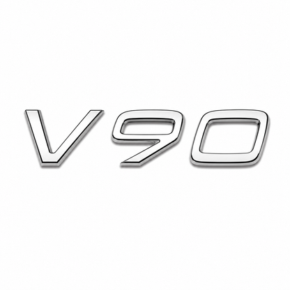 V90 Krom Bagaj Yazısı Volvo Uyumlu
