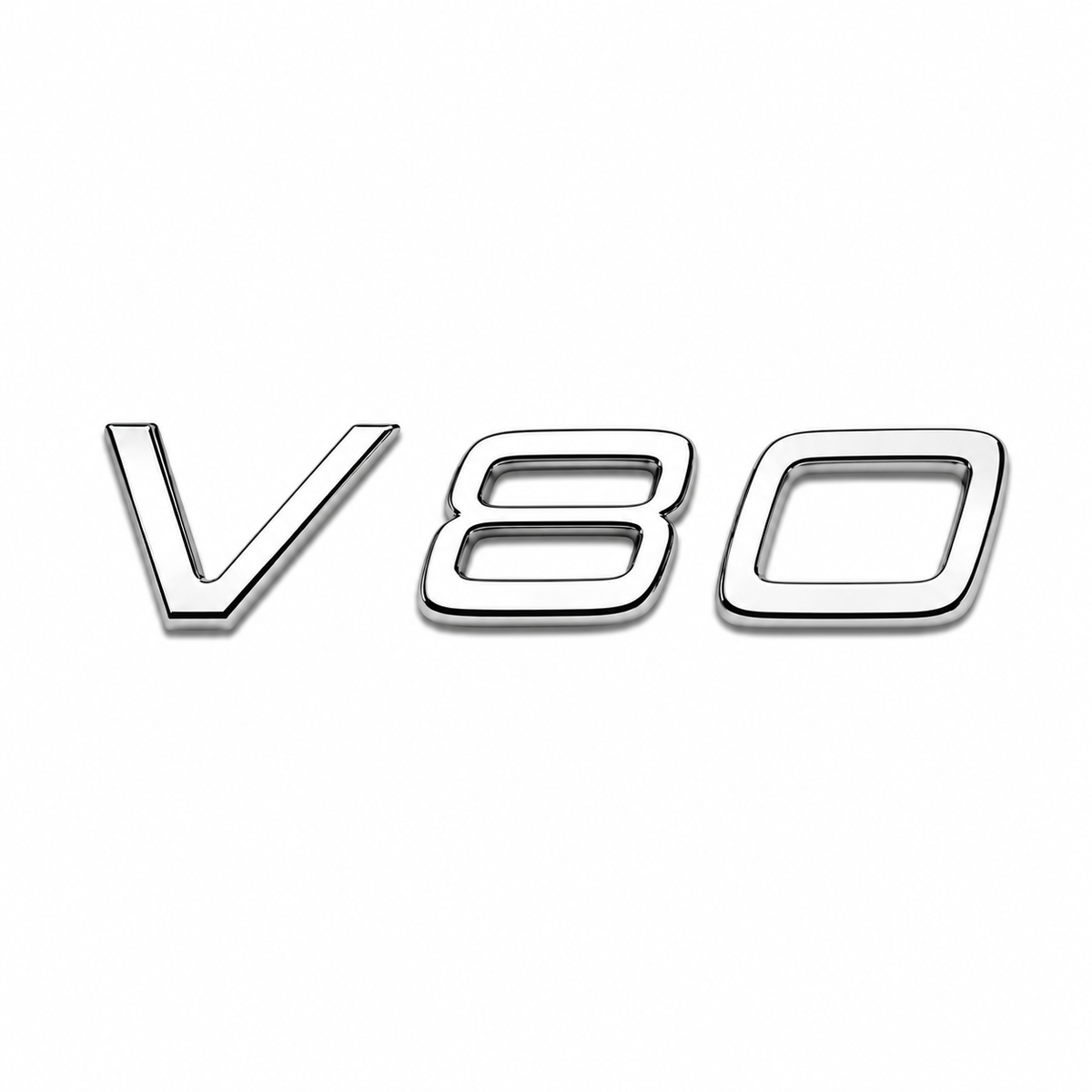 V80 Krom Bagaj Yazısı Volvo Uyumlu