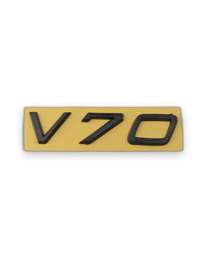 V70 Siyah Bagaj Yazısı Volvo Uyumlu