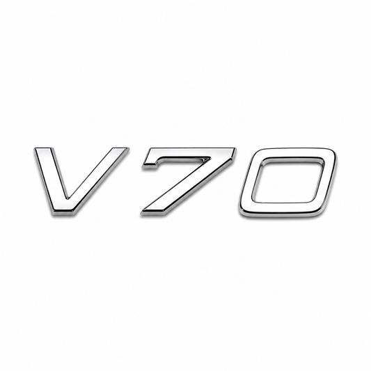 V70 Krom Bagaj Yazısı Volvo Uyumlu