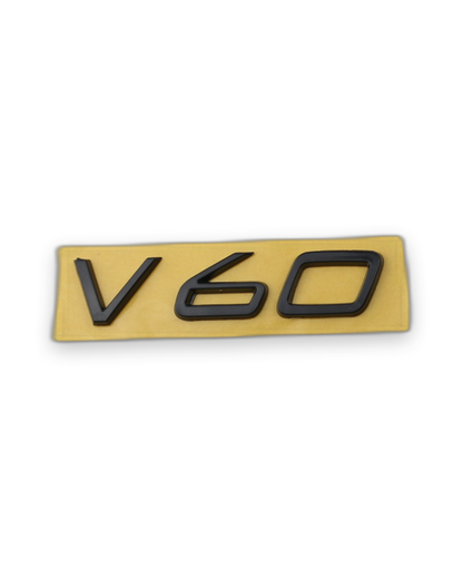 V60 Siyah Bagaj Yazısı Volvo Uyumlu