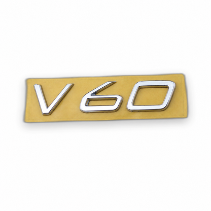 V60 Krom Bagaj Yazısı Volvo Uyumlu