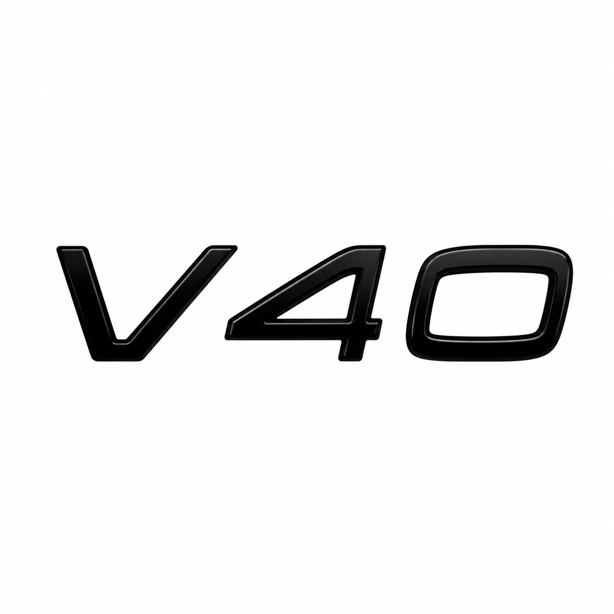 V40 Siyah Bagaj Yazısı Volvo Uyumlu