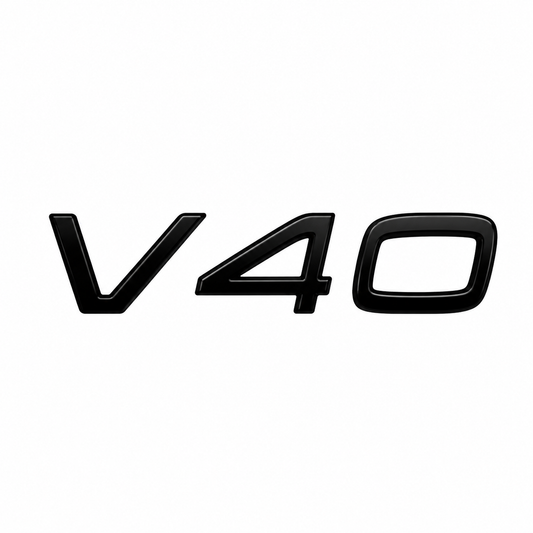 V40 Siyah Bagaj Yazısı Volvo Uyumlu
