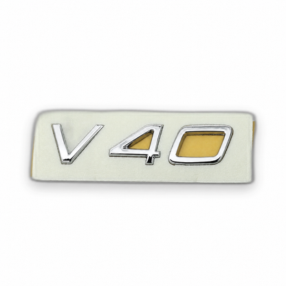 V40 Krom Bagaj Yazısı Volvo Uyumlu