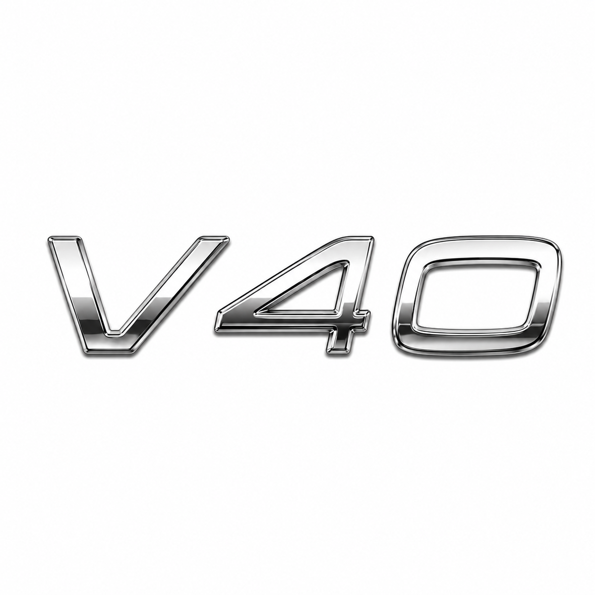 V40 Krom Bagaj Yazısı Volvo Uyumlu