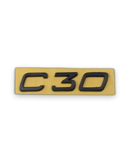 C30 Siyah Bagaj Yazısı Volvo Uyumlu
