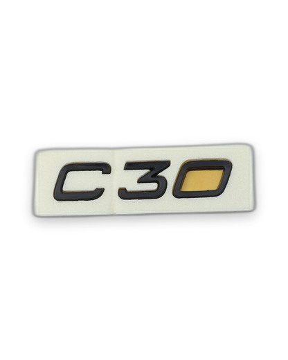 C30 Siyah Bagaj Yazısı Volvo Uyumlu