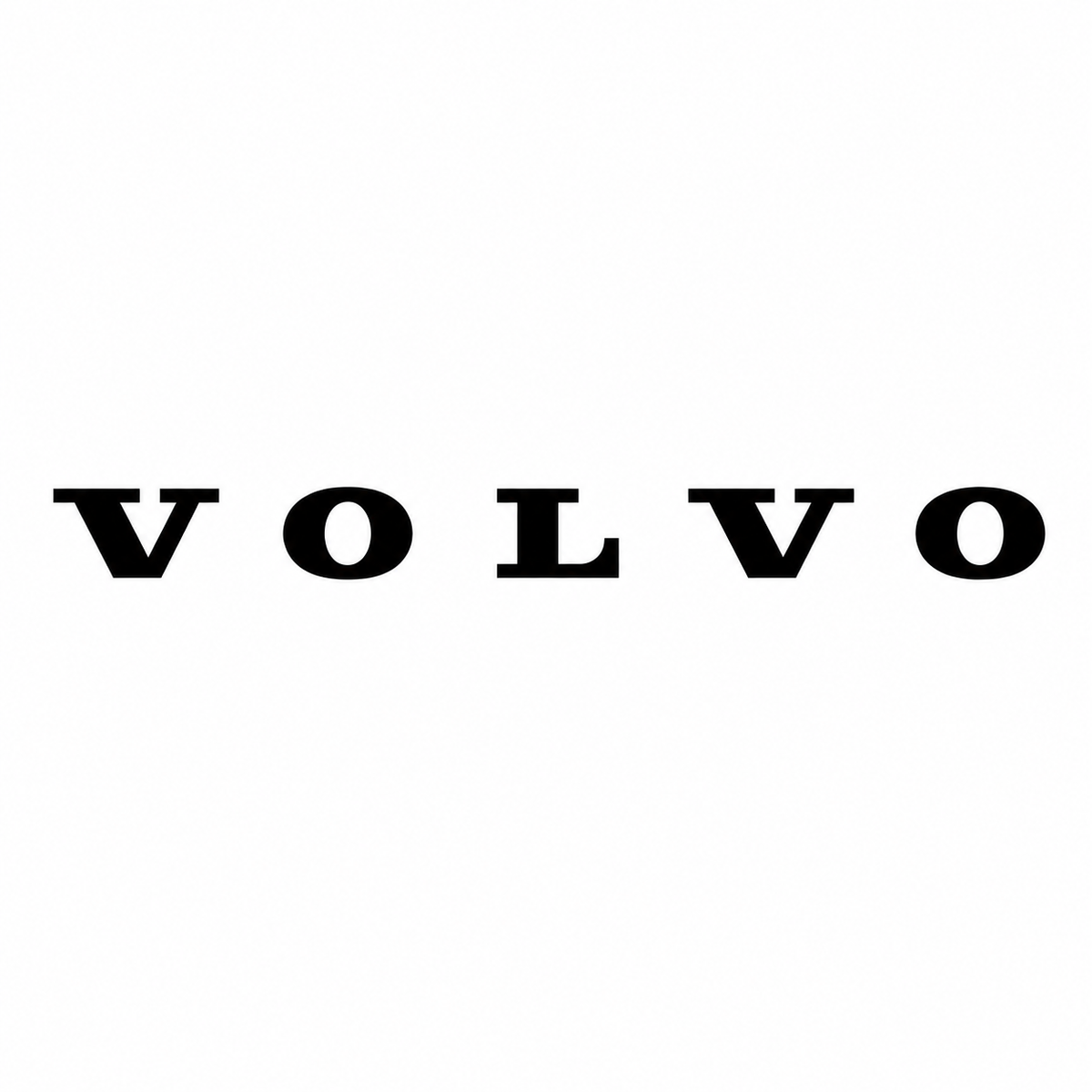 Volvo Siyah Bagaj Yazısı Volvo Uyumlu