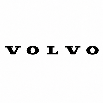 Volvo Siyah Bagaj Yazısı Volvo Uyumlu