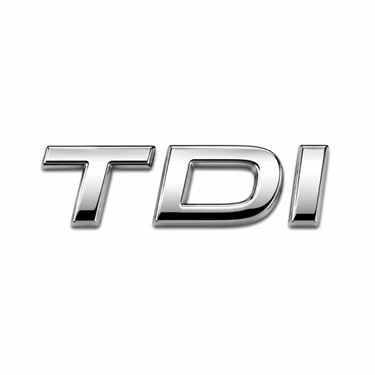 TDI Krom Bagaj Yazısı Volvo Uyumlu