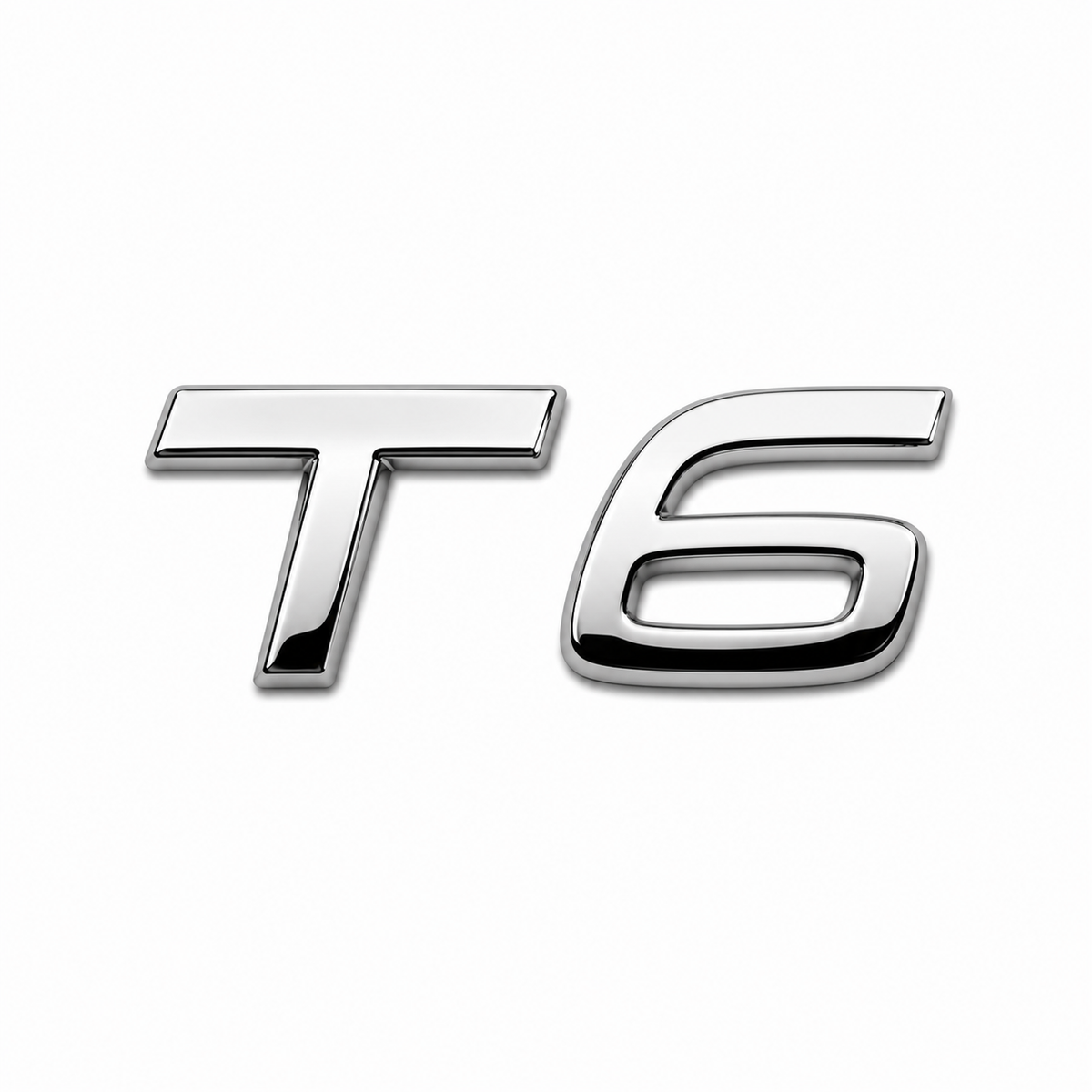 T6 Küçük Krom Bagaj Yazısı Volvo Uyumlu