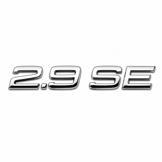 2.9SE Krom Bagaj Yazısı Volvo Uyumlu