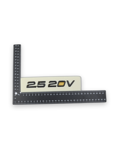 2.5 20V Krom Bagaj Yazısı Volvo Uyumlu