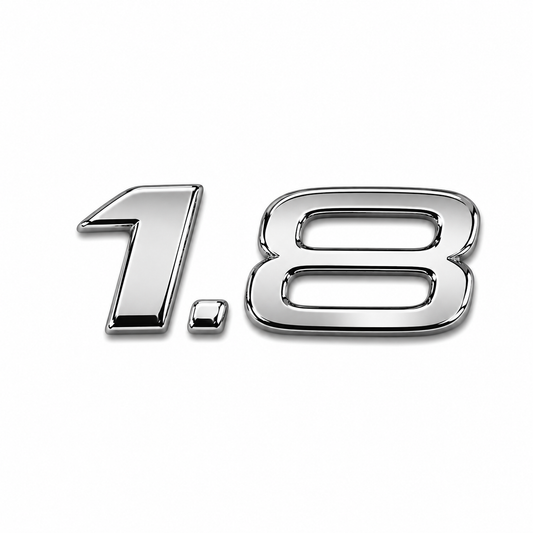 1.8 Krom Bagaj Yazısı Volvo Uyumlu