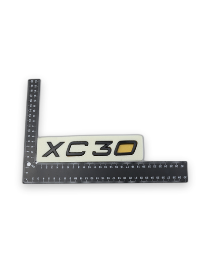XC30 Siyah Bagaj Yazısı Volvo Uyumlu