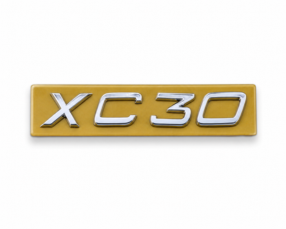 XC30 Krom Bagaj Yazısı Volvo Uyumlu