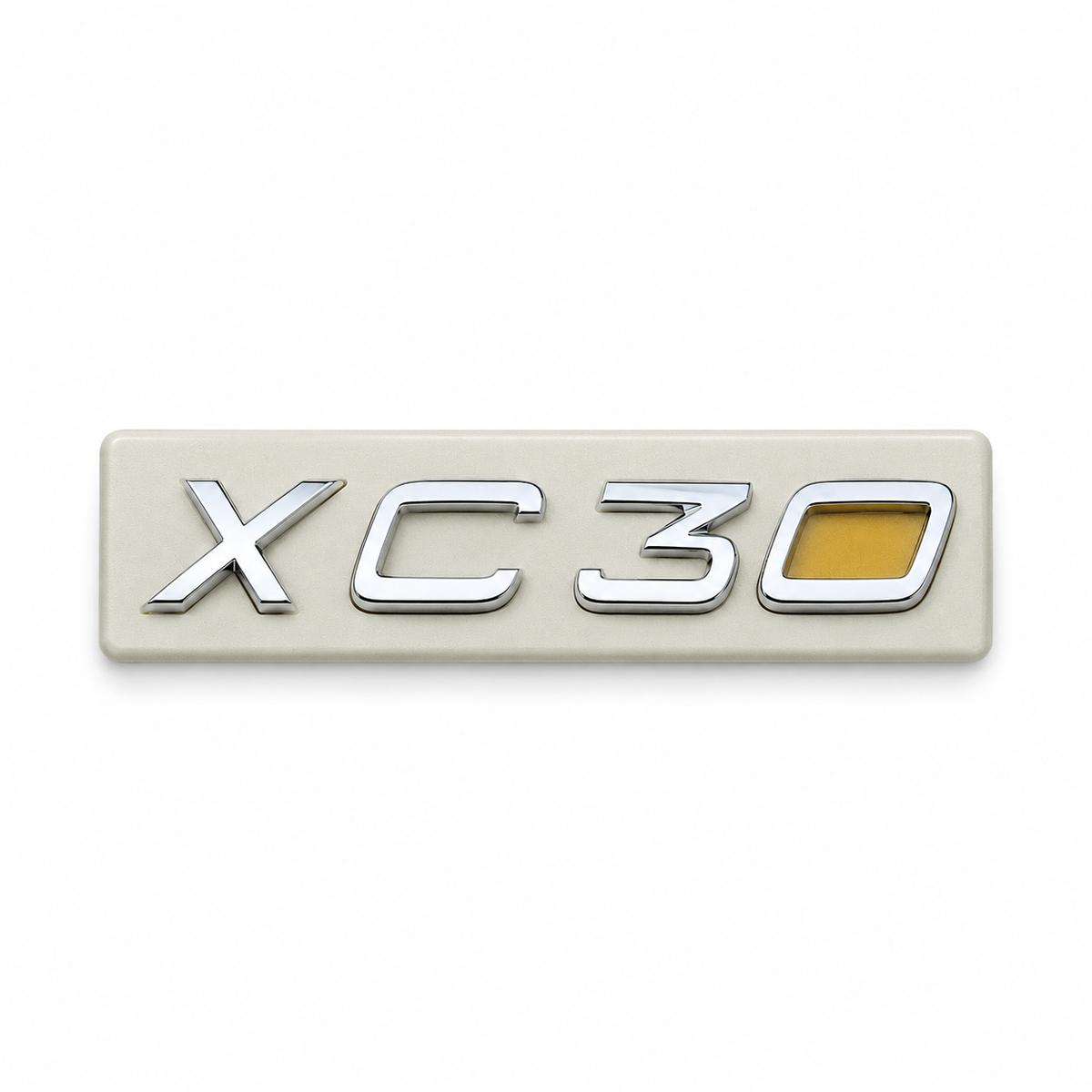 XC30 Krom Bagaj Yazısı Volvo Uyumlu