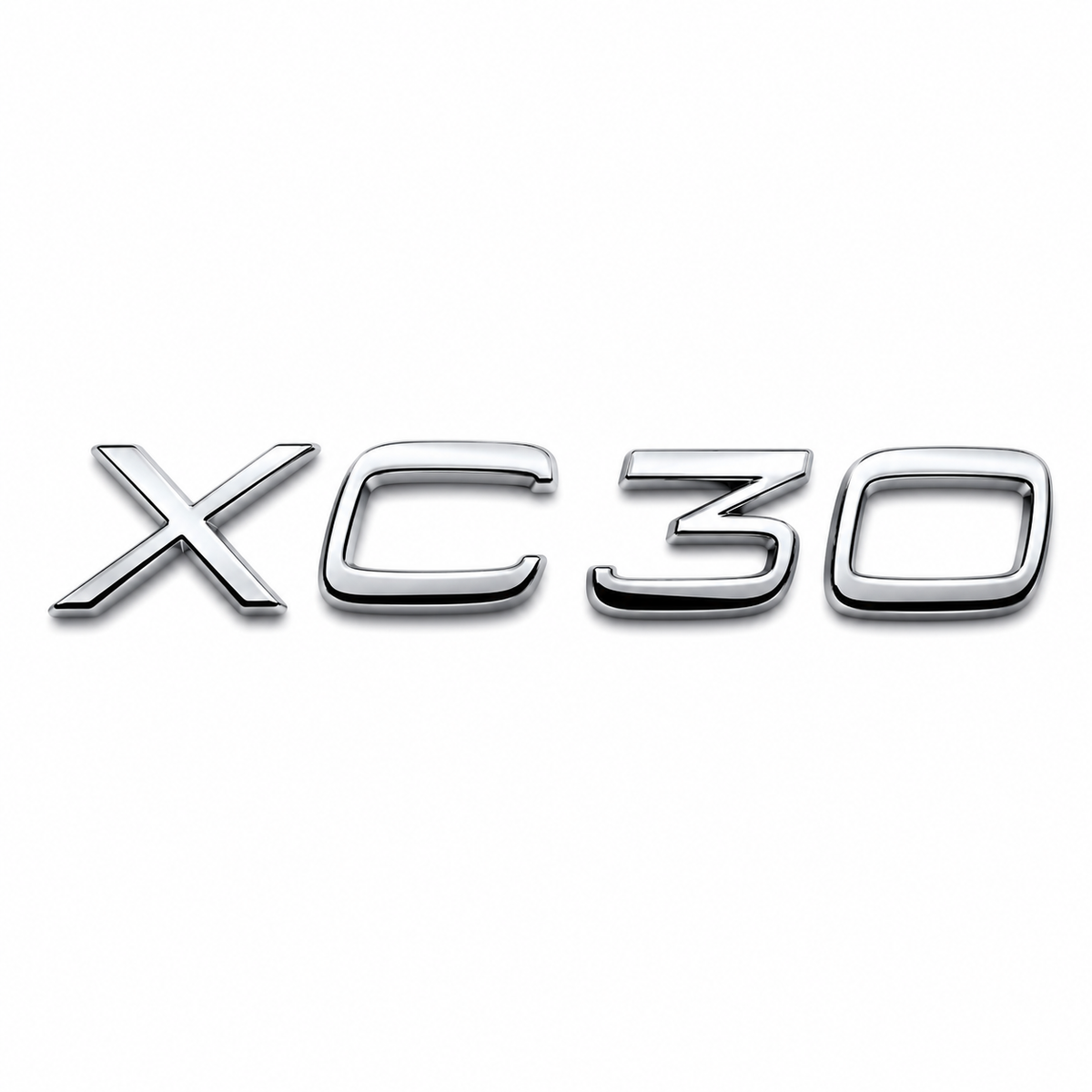 XC30 Krom Bagaj Yazısı Volvo Uyumlu