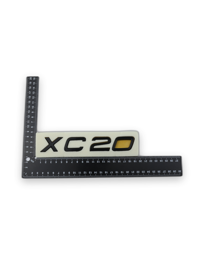 XC20 Siyah Bagaj Yazısı Volvo Uyumlu