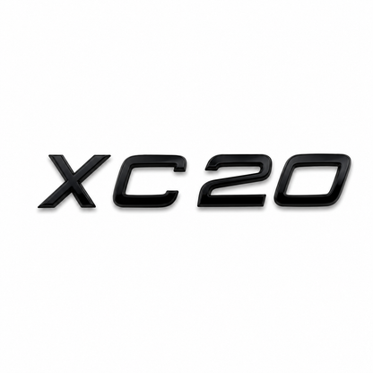 XC20 Siyah Bagaj Yazısı Volvo Uyumlu