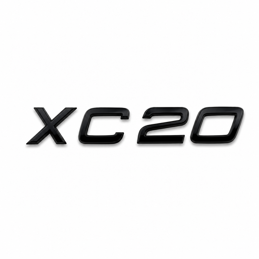 XC20 Siyah Bagaj Yazısı Volvo Uyumlu