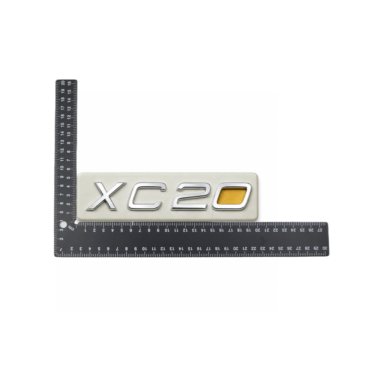XC20 Krom Bagaj Yazısı Volvo Uyumlu