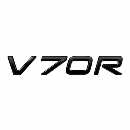 V70R Siyah Bagaj Yazısı Volvo Uyumlu