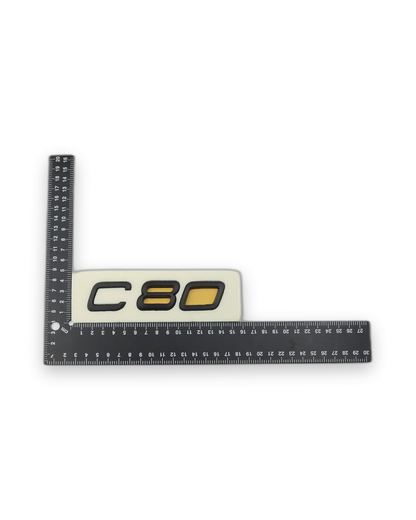 C80 Siyah Bagaj Yazısı Volvo Uyumlu