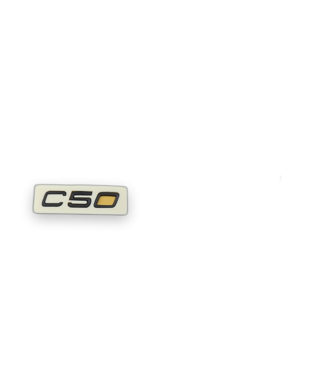 C50 Siyah Bagaj Yazısı Volvo Uyumlu