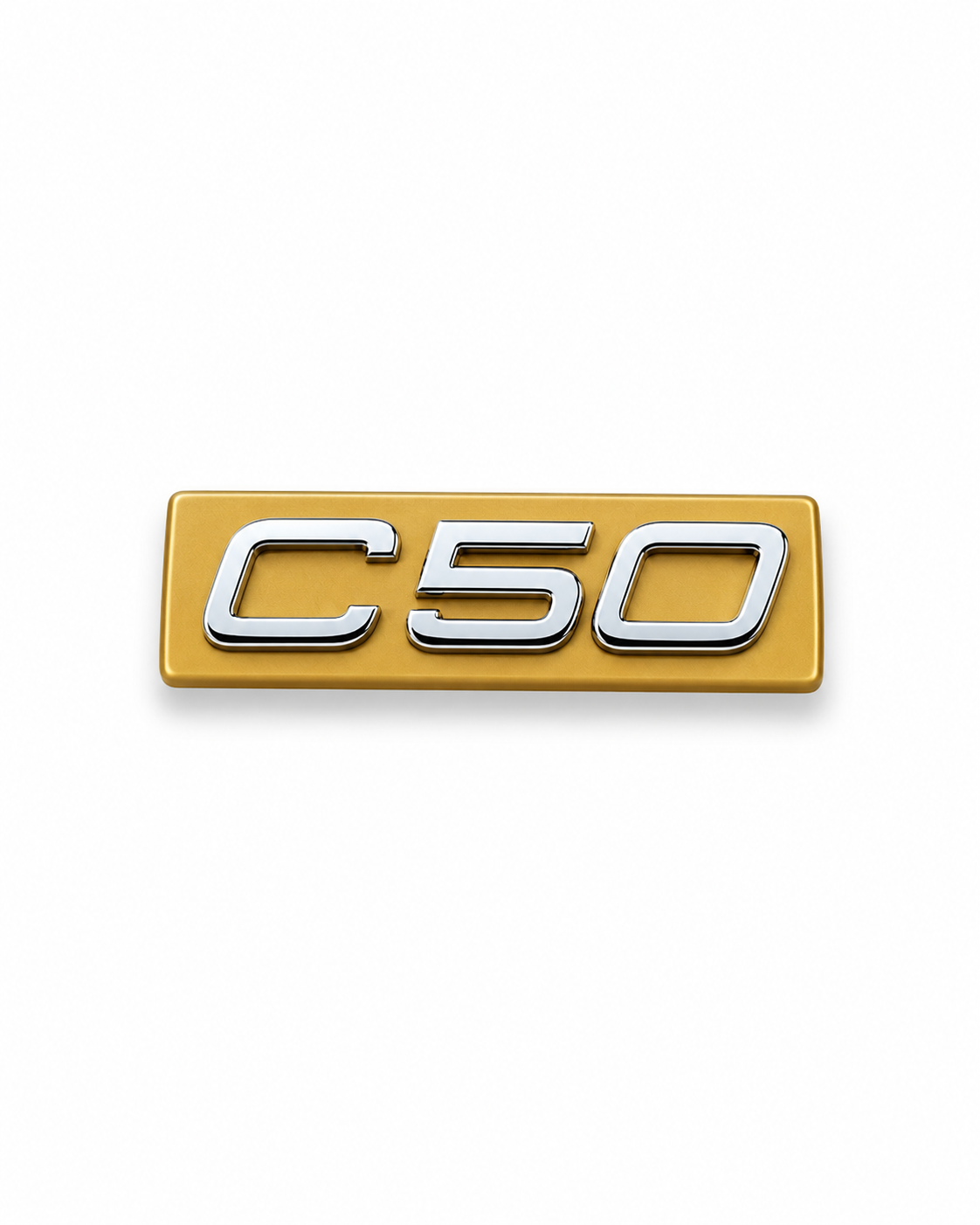 C50 Krom Bagaj Yazısı Volvo Uyumlu