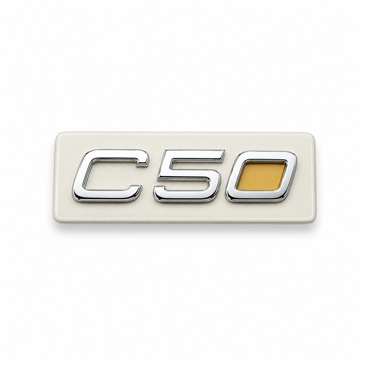 C50 Krom Bagaj Yazısı Volvo Uyumlu