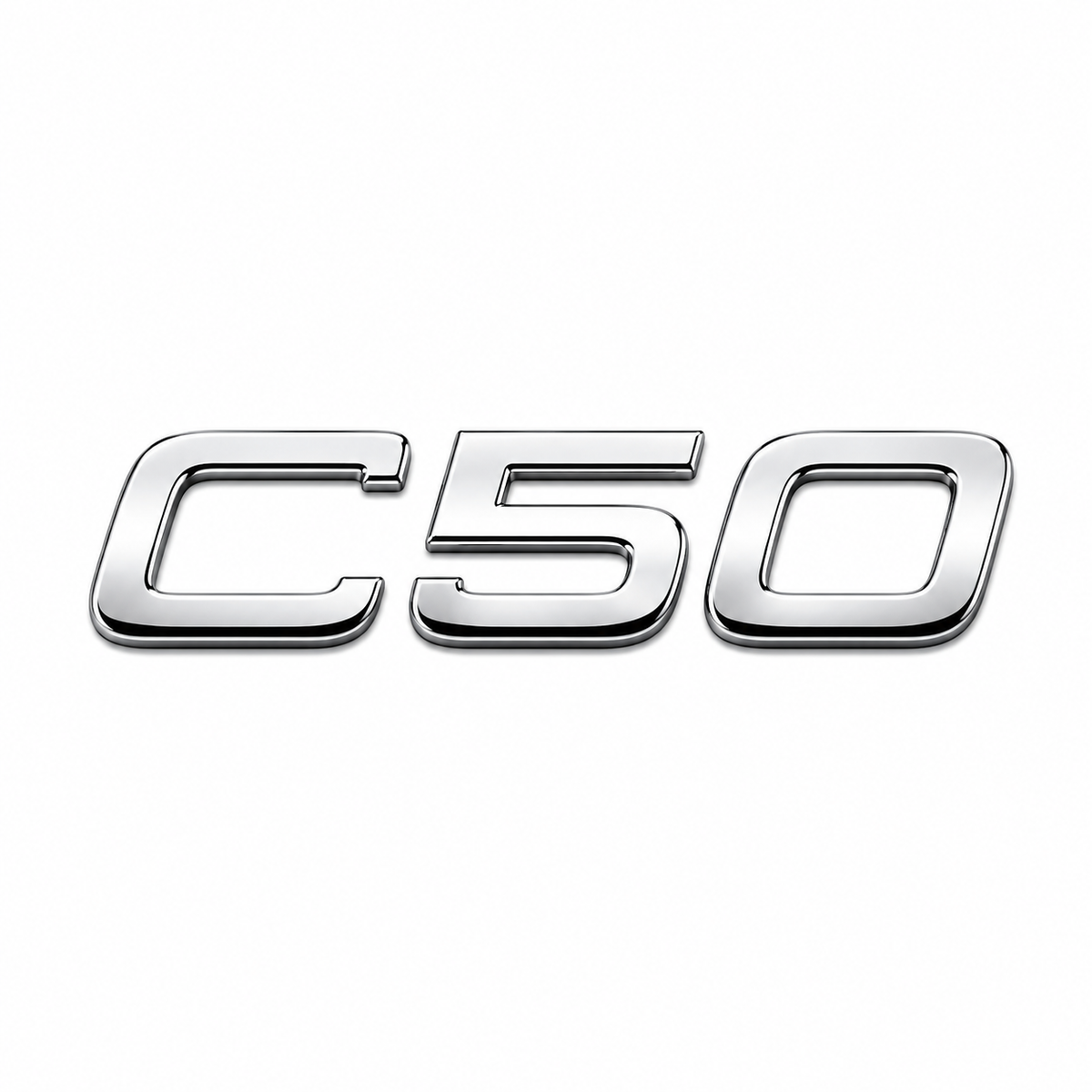C50 Krom Bagaj Yazısı Volvo Uyumlu