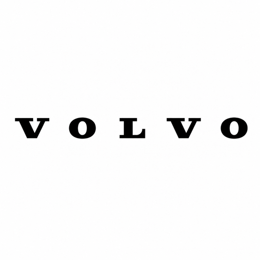 Volvo Siyah Bagaj Yazısı Volvo Uyumlu