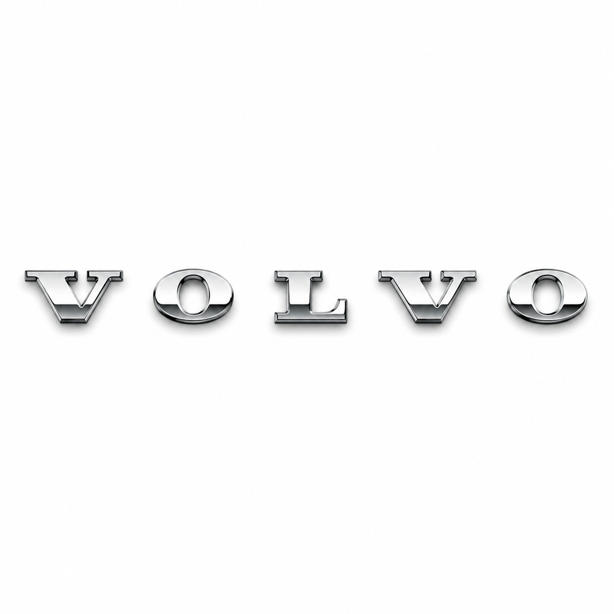 Volvo Ölçü: 580x30 mm Krom Bagaj Yazısı Volvo Uyumlu