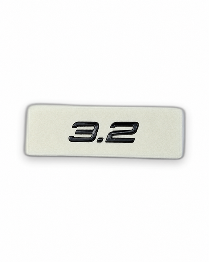 3.2 Volvo 3.2 yazısı Siyah Bagaj Yazısı Volvo Uyumlu